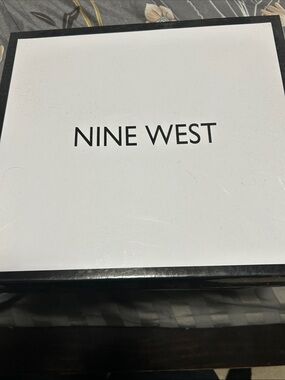 Nine West Black Pure Heart Fringe Ankle Boots